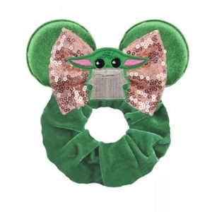 Chouchou "elastic scrunchie" Green Yoda
